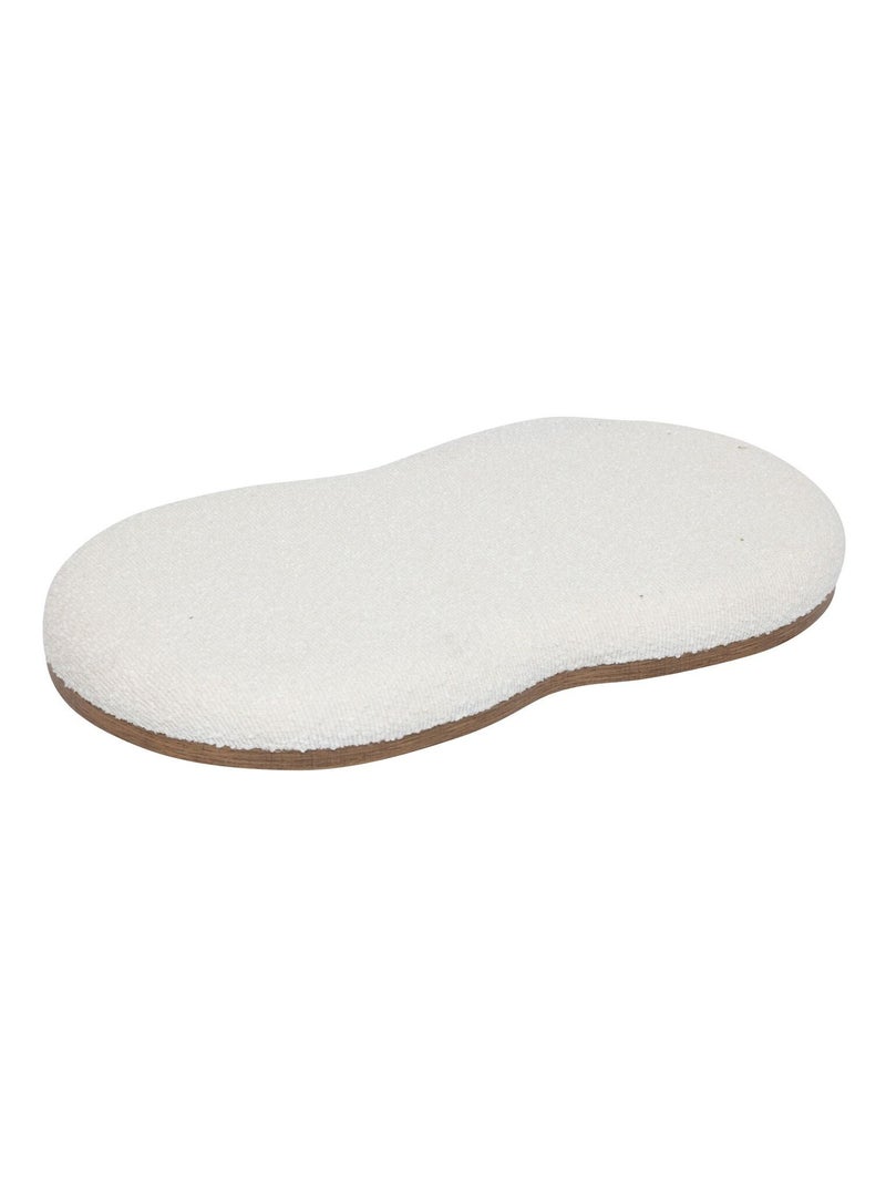 Ensemble de 2 bancs coffres effet bois et bouclette LOE Marron - Kiabi