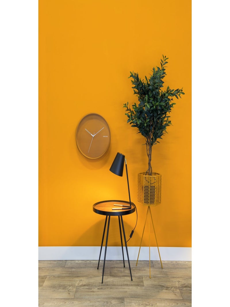 Ensemble de 2 cache-pots sur pieds en métal MESH Jaune - Kiabi