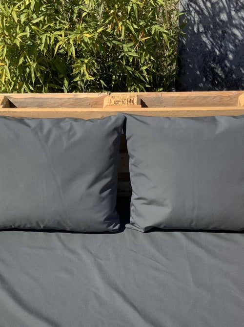 Ensemble de 2 coussins extérieurs pour salon palette - Kiabi