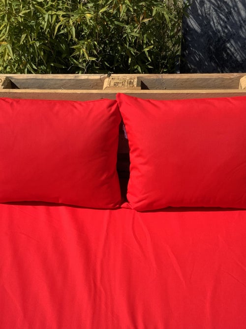 Ensemble de 2 coussins extérieurs pour salon palette - Kiabi