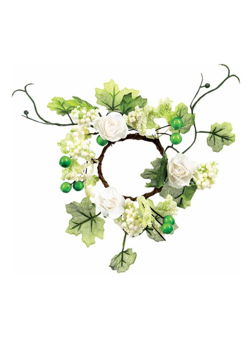 Ensemble de 2 décorations florales pour photophore - Kiabi Ensemble de 2 décorations florales pour photophore - Kiabi