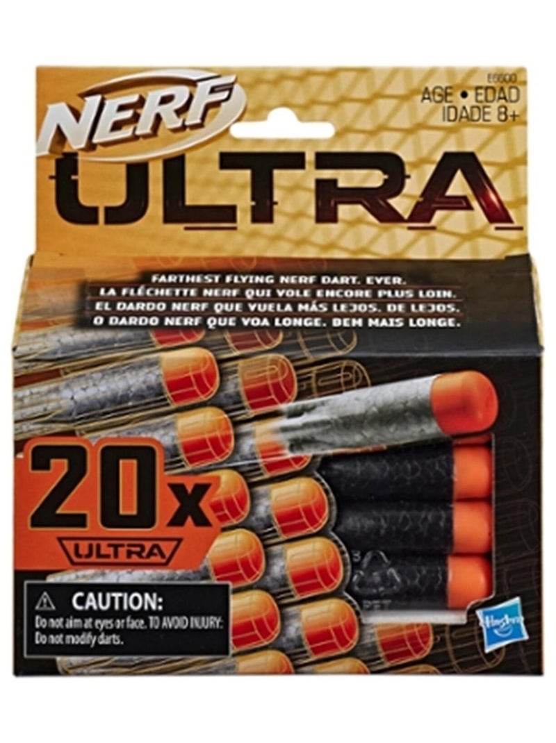 Ensemble de 20 flèches Nerf Ultra One Noir - Kiabi