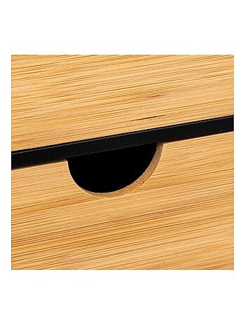 Ensemble de 3 boîtes avec couvercle en bambou BAVA