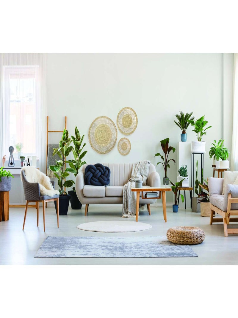 Ensemble de 3 décorations murales en jonc LELA Beige - Kiabi