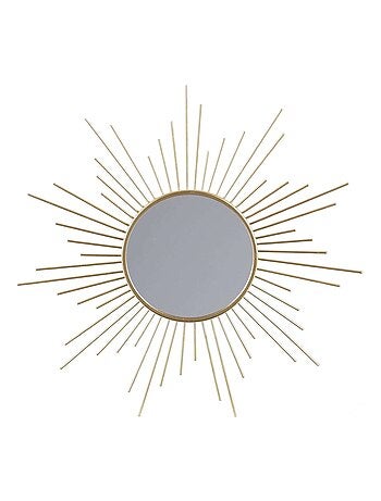 Ensemble de 3 miroirs muraux en métal