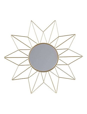 Ensemble de 3 miroirs muraux en métal