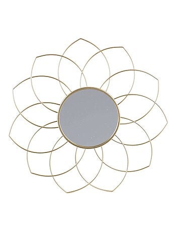 Ensemble de 3 miroirs muraux en métal