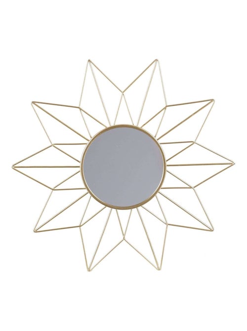 Ensemble de 3 miroirs muraux en métal - Kiabi