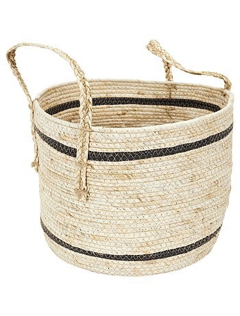 Ensemble de 3 paniers ronds en fibre de maïs