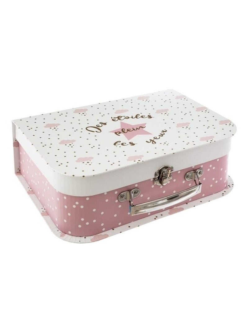 Ensemble de 3 valisettes douceur Rose - Kiabi