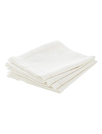 Ensemble de 4 serviettes de table CHAMBRAY