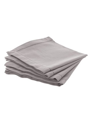 Ensemble de 4 serviettes de table CHAMBRAY
