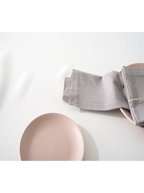 Ensemble de 4 serviettes de table CHAMBRAY - Kiabi