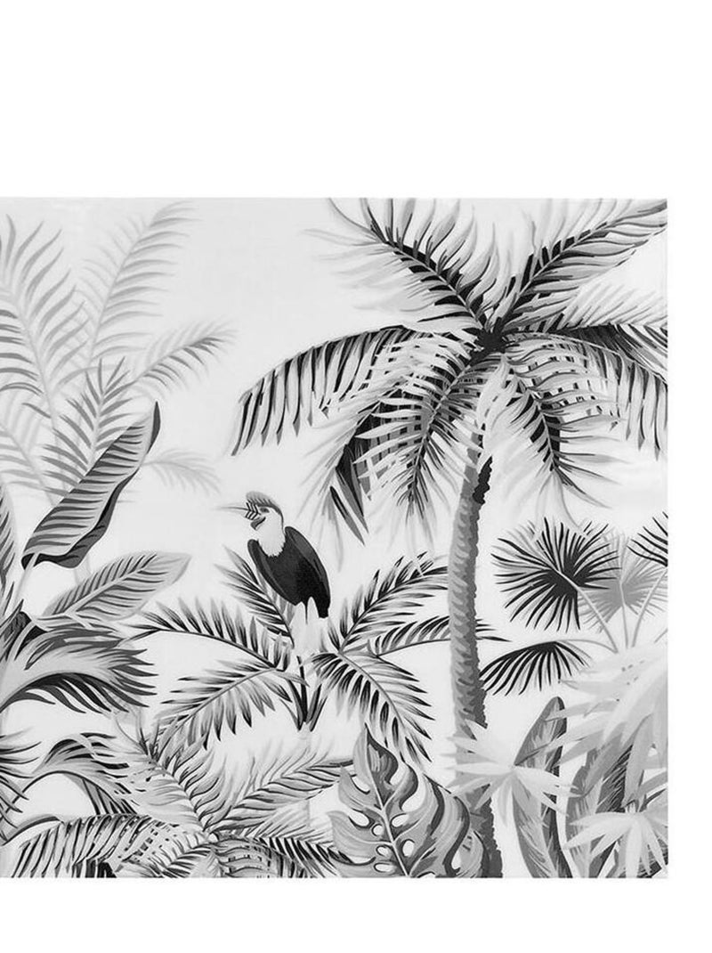 Ensemble de 4 tableaux sur toile imprimée 28x28 cm Amazone Gris - Kiabi