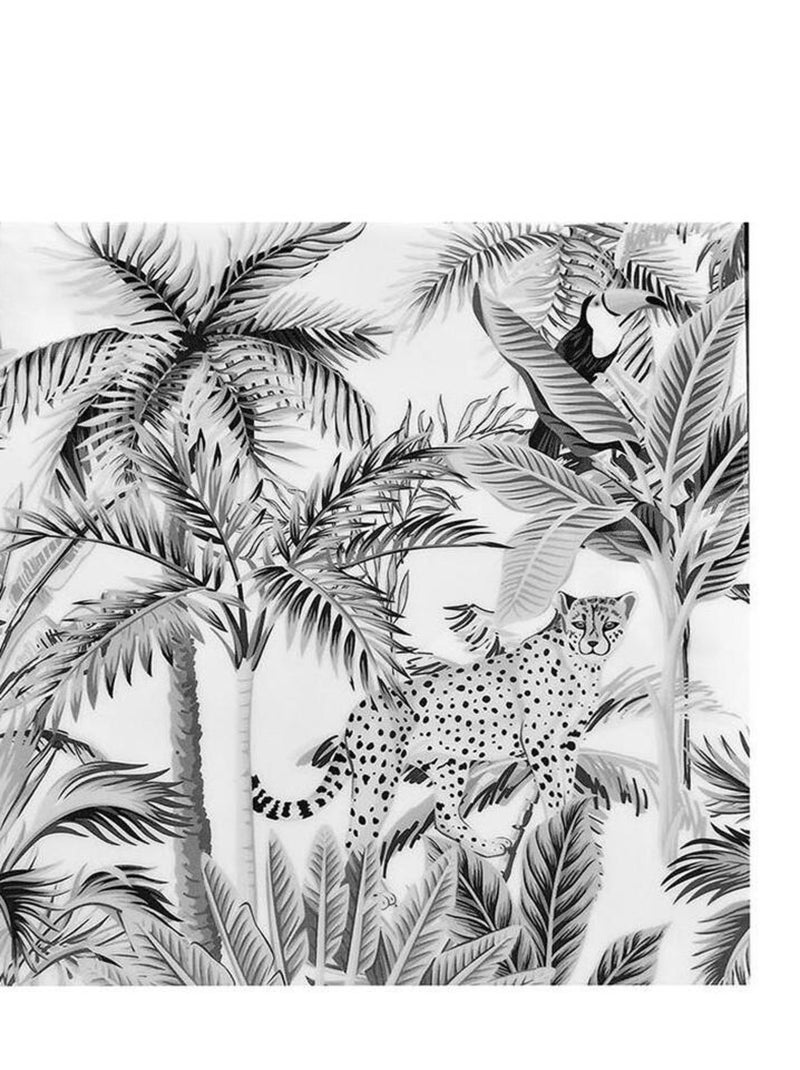 Ensemble de 4 tableaux sur toile imprimée 28x28 cm Amazone Gris - Kiabi