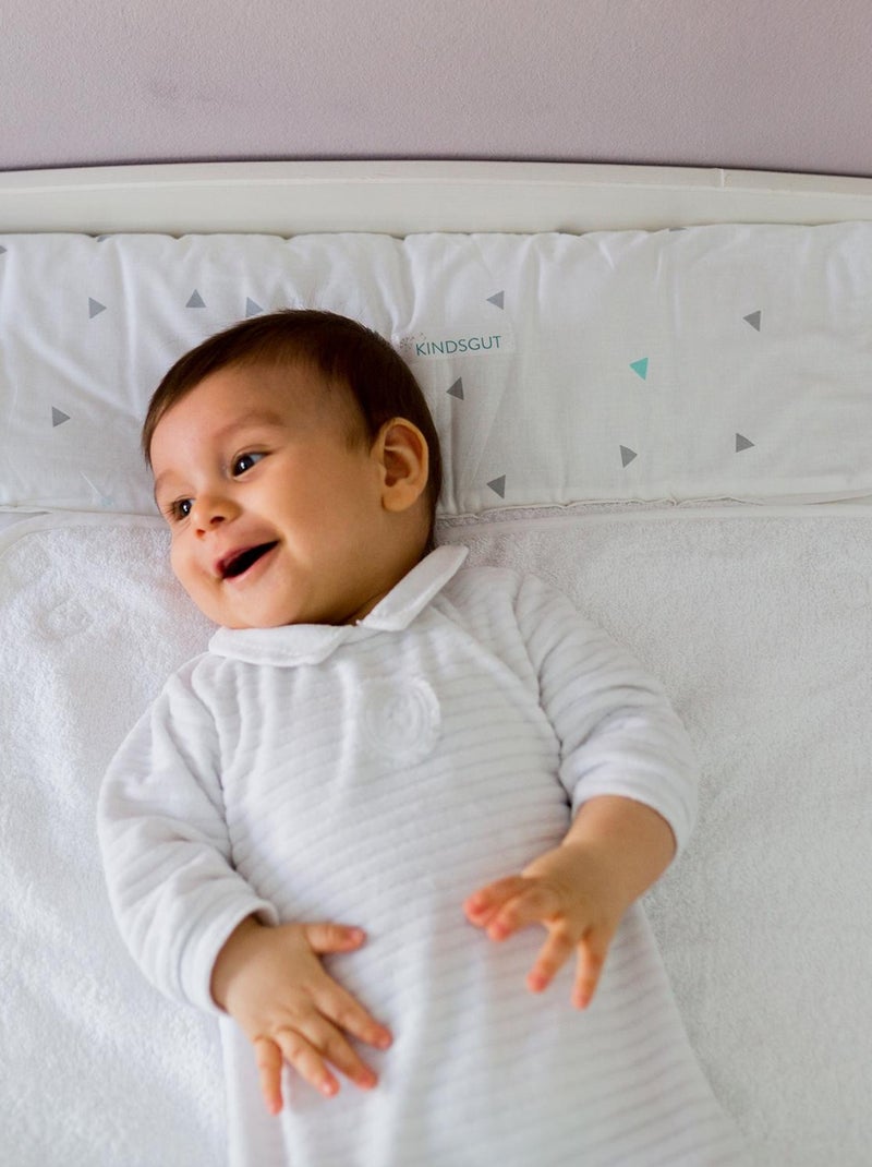Ensemble de 5 cintres pour enfants en métal/tissu Bleu - Kiabi