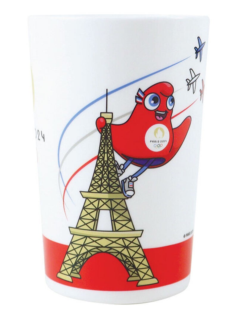 Ensemble De 6 Assiettes + 6 Bols +  Verres - Jeux Olympiques Multicolore - Kiabi