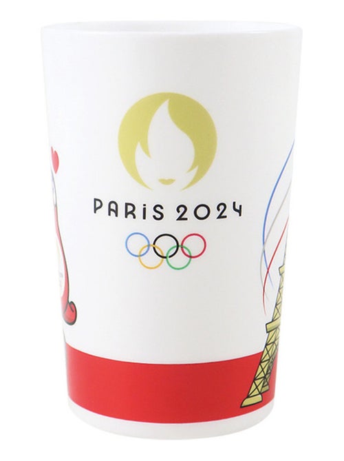 Ensemble De 6 Assiettes + 6 Bols +  Verres - Jeux Olympiques - Kiabi