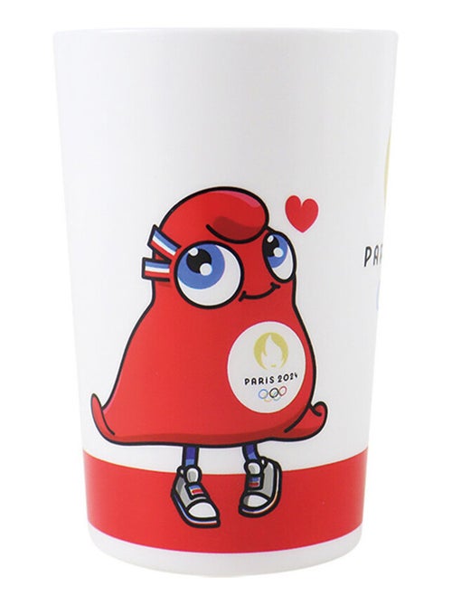 Ensemble De 6 Assiettes + 6 Bols +  Verres - Jeux Olympiques - Kiabi