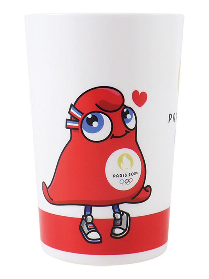 Ensemble De 6 Assiettes + 6 Bols +  Verres - Jeux Olympiques Multicolore - Kiabi
