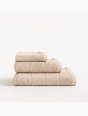 Lot de 3 torchons de cuisine 100 % coton, couleurs assorties, tissu éponge - Gamusi.