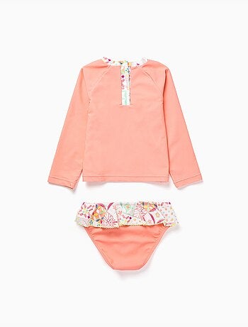 Ensemble de bain avec protection UV 40+ et motif mosaïque