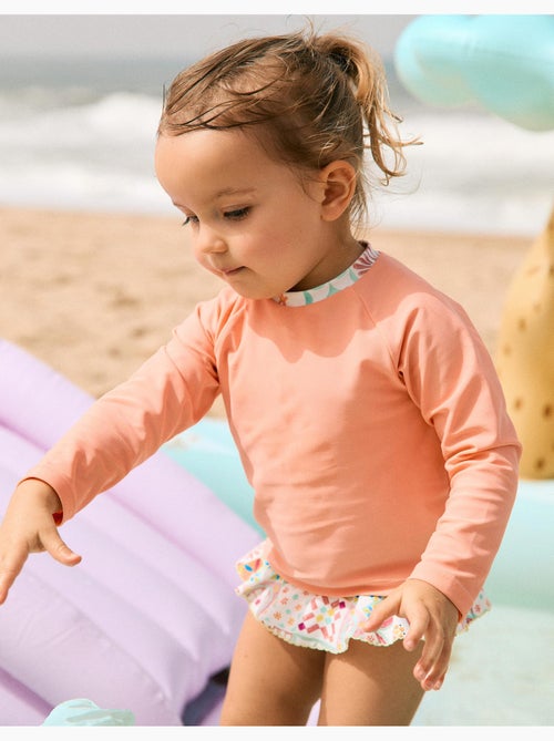 Ensemble de bain avec protection UV 40+ et motif mosaïque - Kiabi