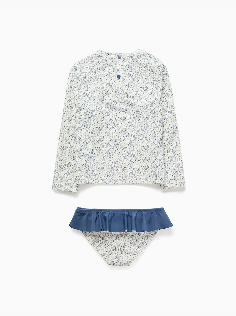 Ensemble de bain avec protection UV 40+ You&Me Beige clair - Kiabi