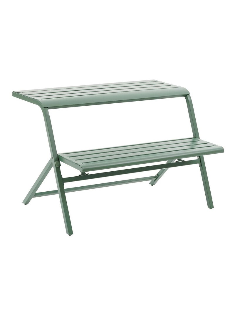 Ensemble de balcon en acier 2 places DRILIA Vert - Kiabi