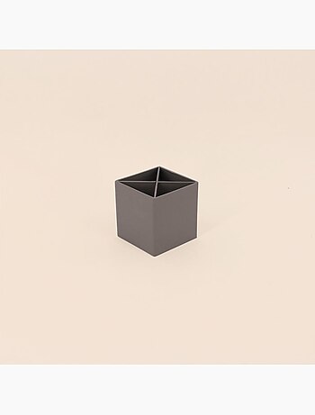 Ensemble de bureau 4 pièces en carton recyclé gris
