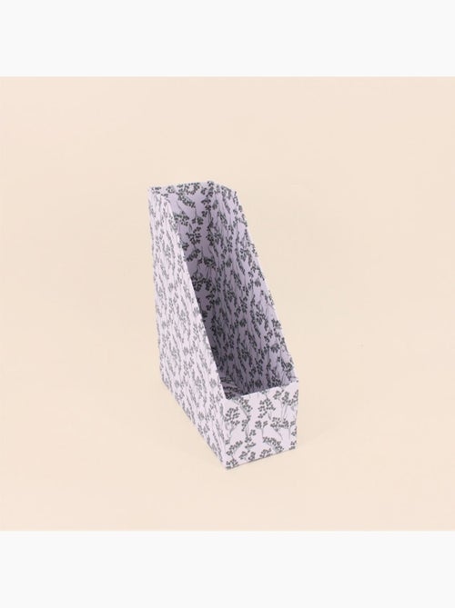 Ensemble de bureau 4 pièces en carton recyclé gris - Kiabi