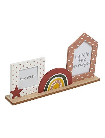 Ensemble de cadres photos à poser LA TETE DANS LES NUAGES