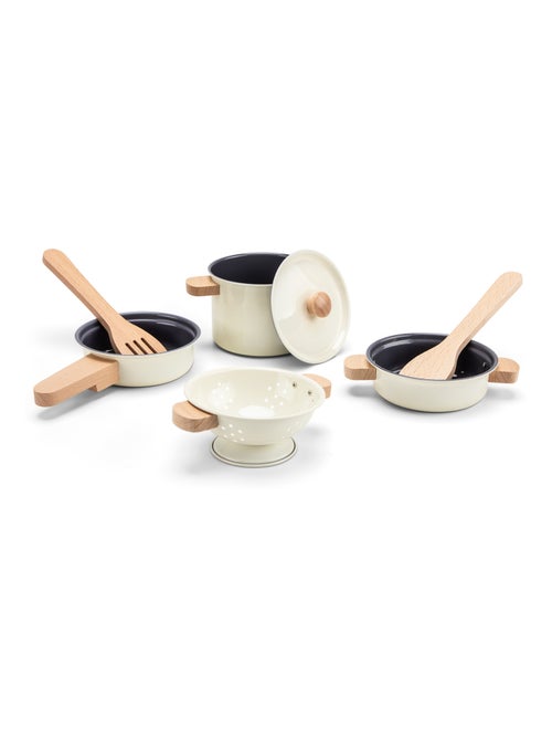 Ensemble de casseroles en métal - Kiabi