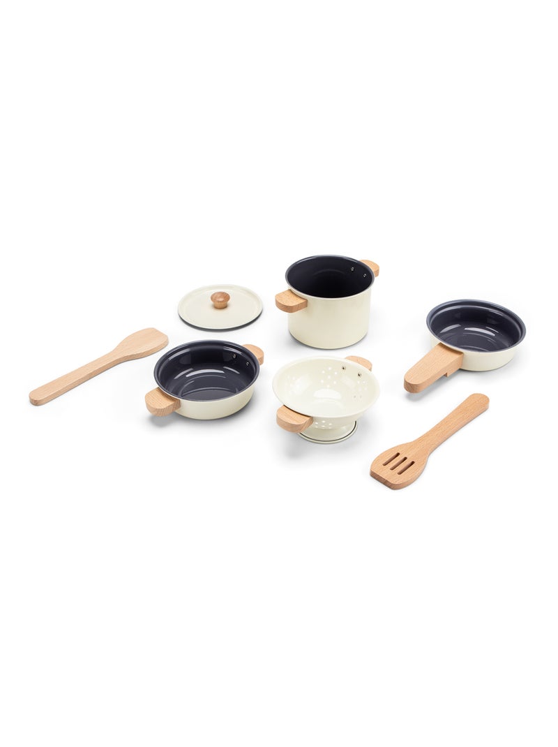 Ensemble de casseroles en métal Blanc - Kiabi