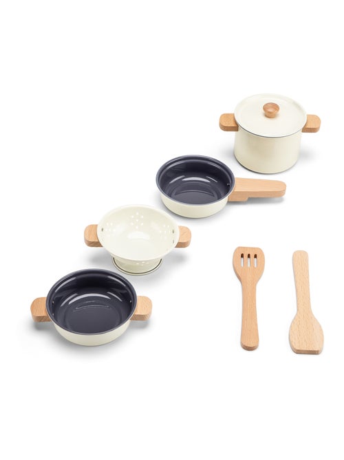 Ensemble de casseroles en métal - Kiabi