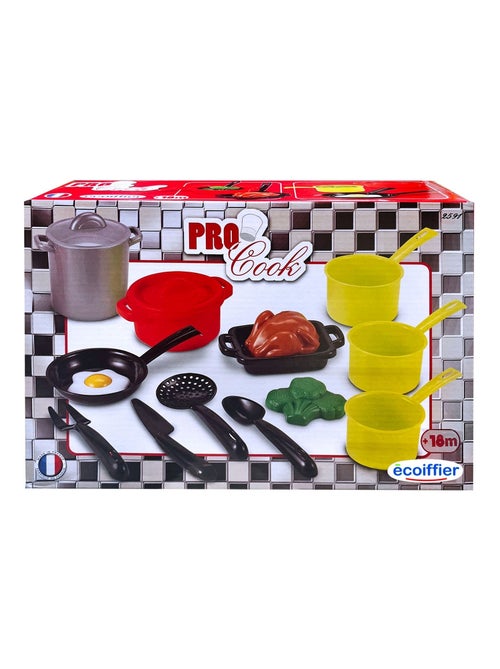 Ensemble de casseroles et poêles avec ustensiles de cuisine - Kiabi