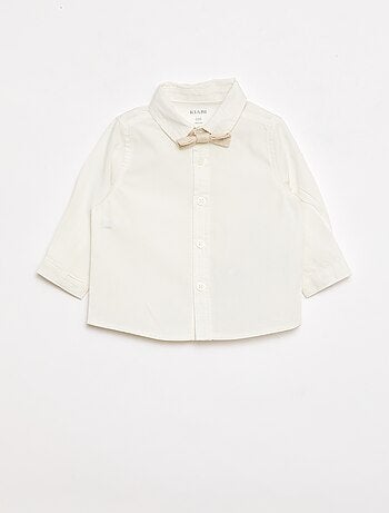 Ensemble de cérémonie 4 pièces en coton et lin