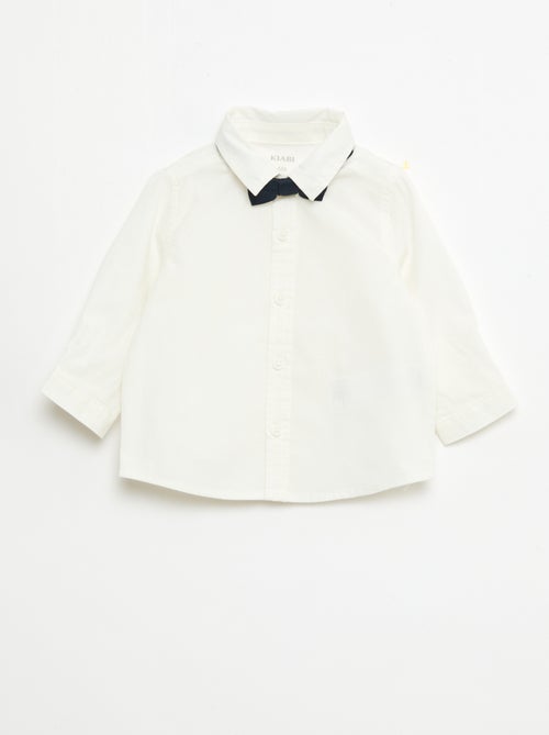 Ensemble de cérémonie 4 pièces en coton et lin - Kiabi