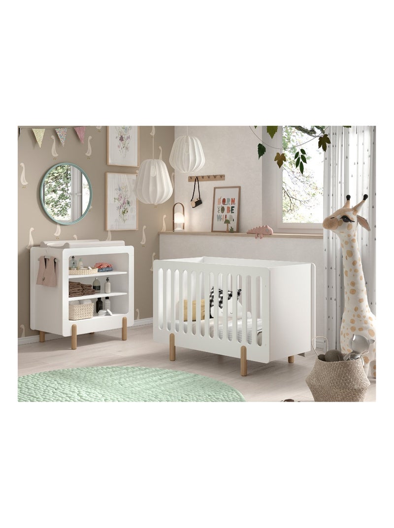 Ensemble de chambre smile 2 éléments Beige - Kiabi