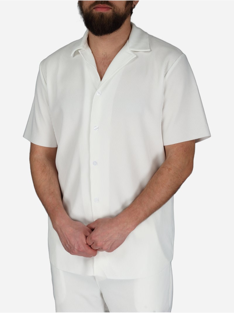 Ensemble de chemise ample - Frilivin Blanc - Kiabi