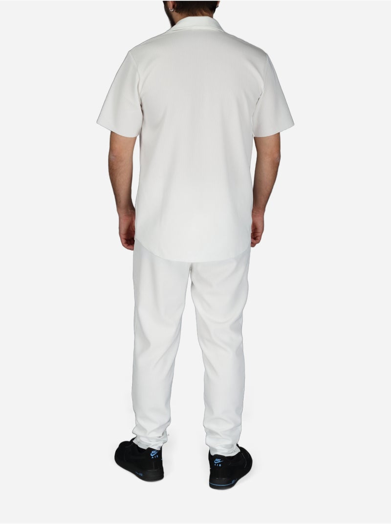 Ensemble de chemise ample - Frilivin Blanc - Kiabi