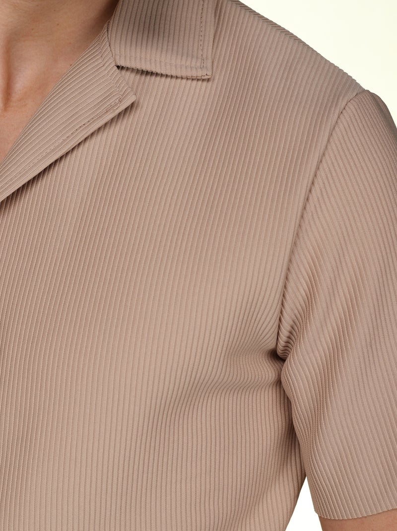 Ensemble de chemise ample - Frilivin Marron - Kiabi