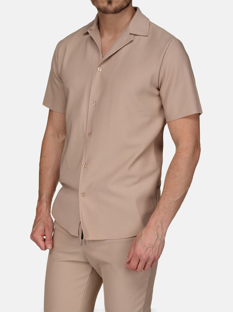 Ensemble de chemise ample - Frilivin Marron - Kiabi