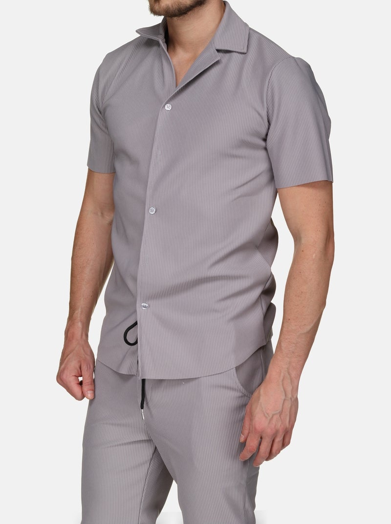 Ensemble de chemise ample Gris - Kiabi