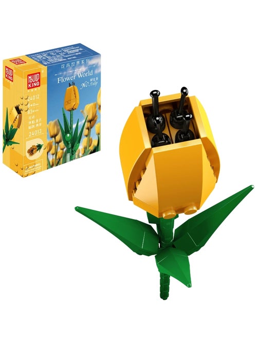 Ensemble de construction artificielle en forme de bourgeon de tulipe - Kiabi