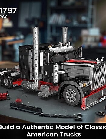 Ensemble de construction de camion am?ricain