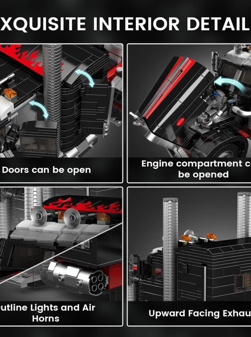 Ensemble de construction de camion am?ricain - Kiabi