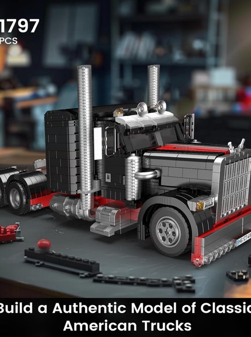 Ensemble de construction de camion am?ricain - Kiabi