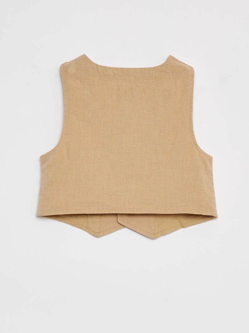 Ensemble de costume - 4 pièces BEIGE - Kiabi