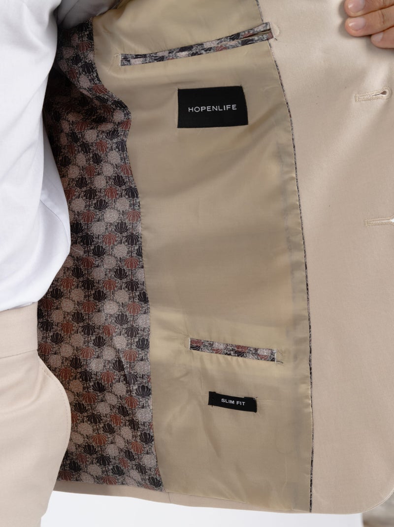 Ensemble de costume Beige - Kiabi